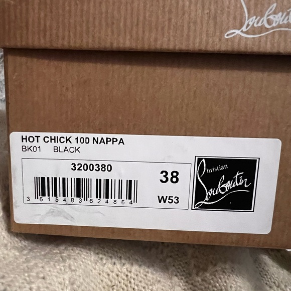 Christian Louboutin Hot Chick 100 Nappa | 38 (US7.5) 100mm pumps - Picture 9 of 9